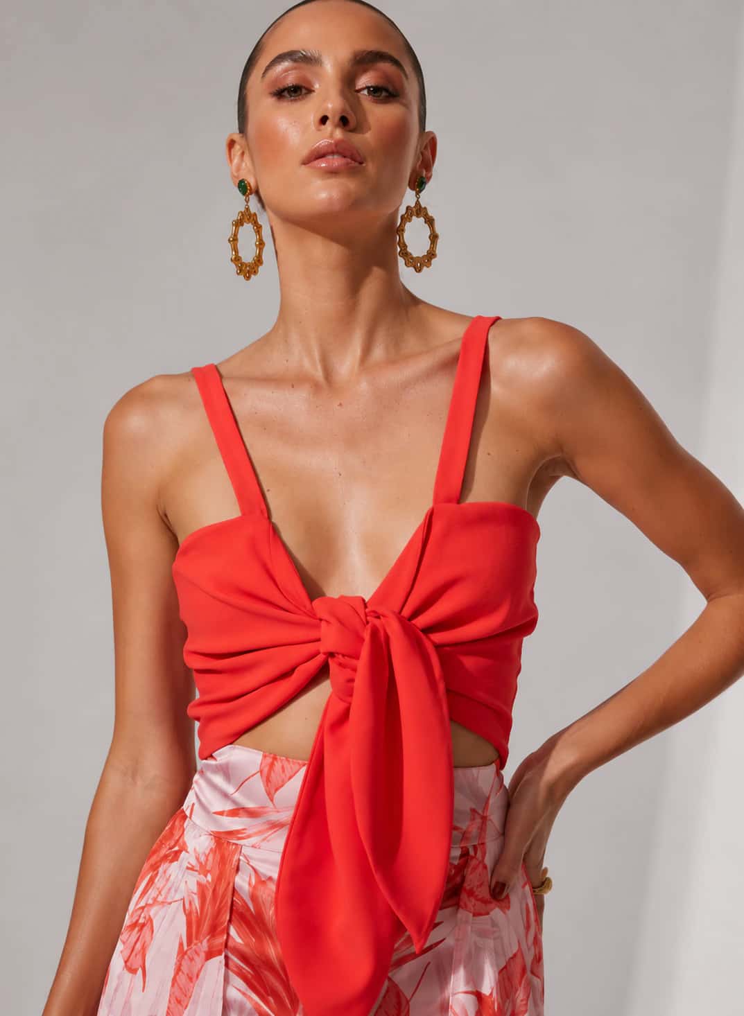 Crop Top Farid II Rojo
