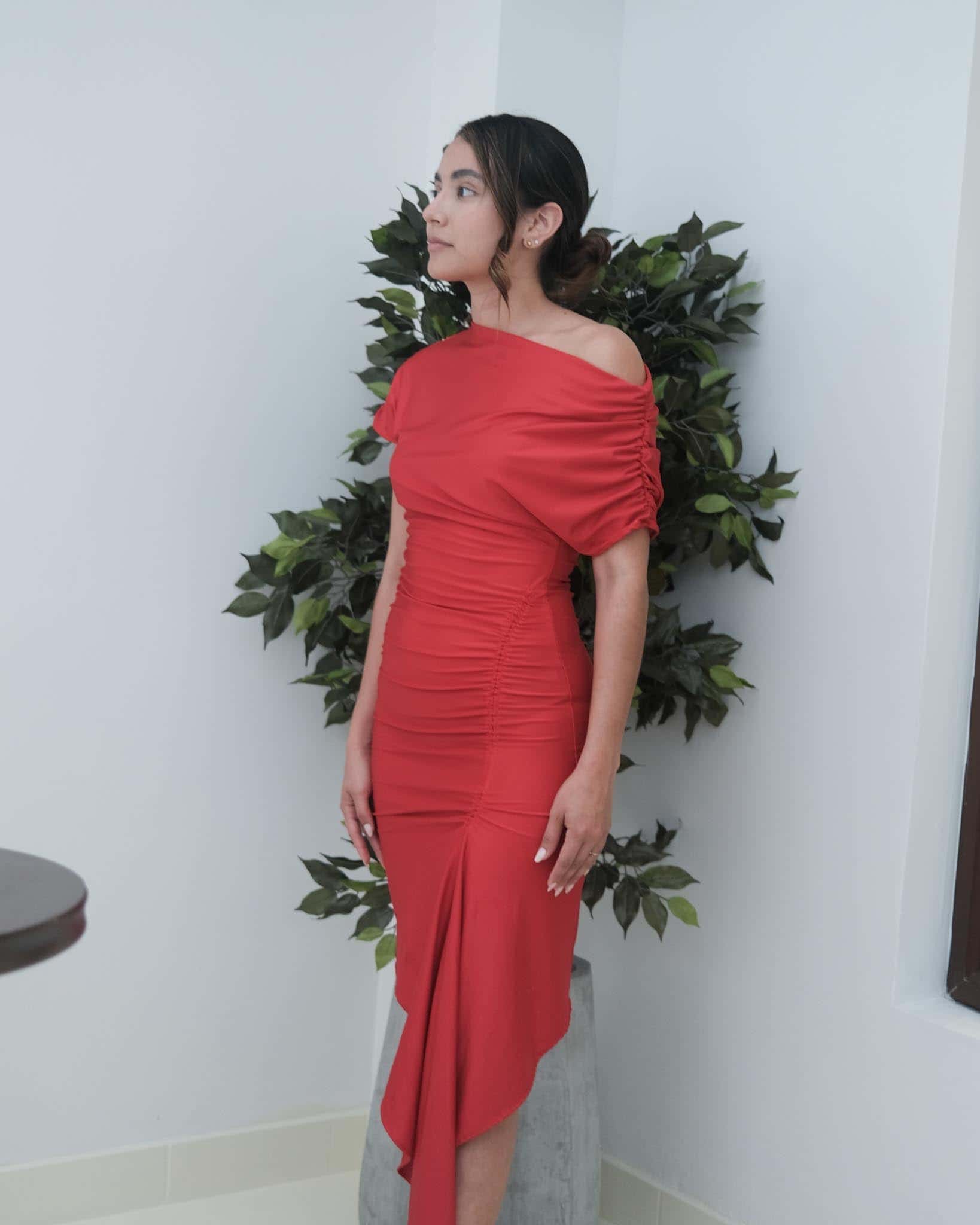 Vestido Beatriz Rojo