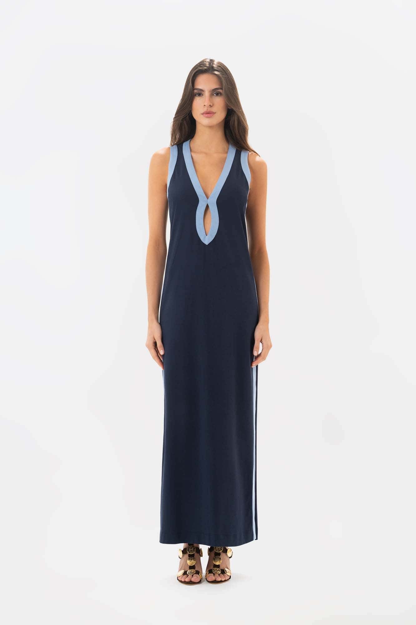 Vestido Camino Azul - miniatura 2