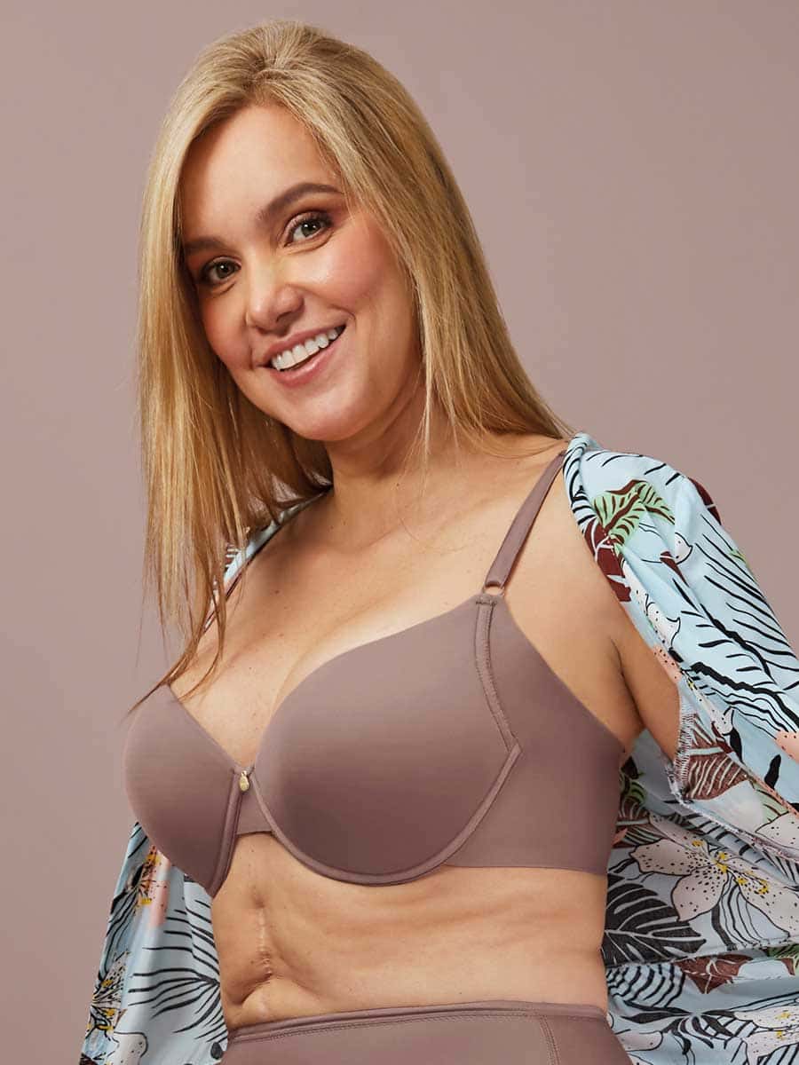 Brasier Copa Entera Color Cocoa