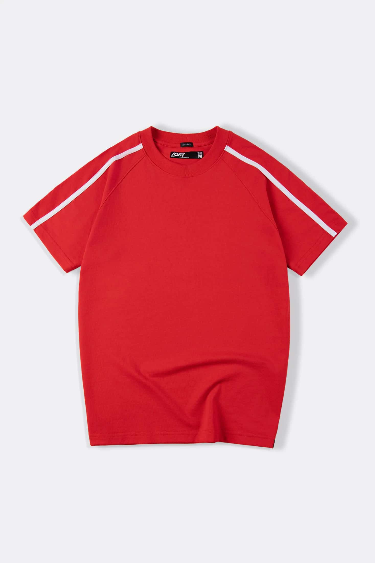 CAMISETA MANGA CORTA COLOR ROJO INTENSO