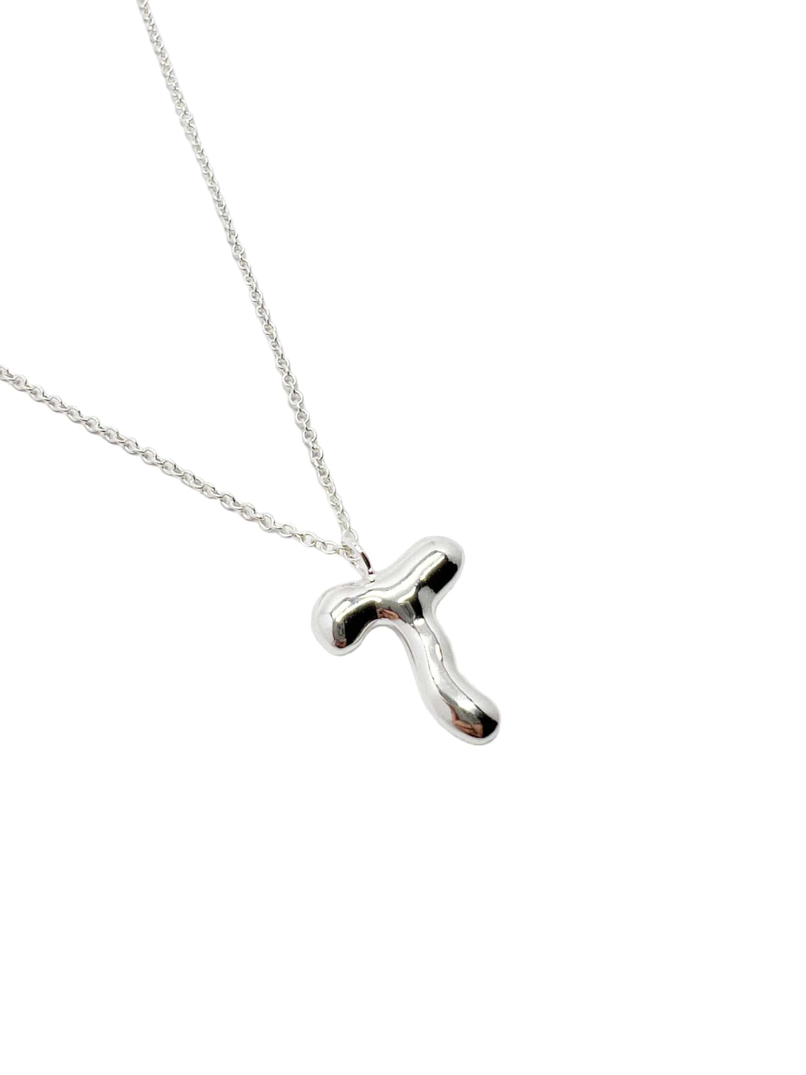 cadena letra cosmic water silver - miniatura 13
