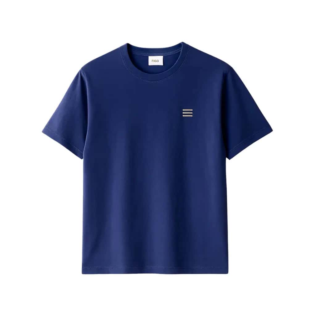 NUOVA Camiseta básica Blu Giallo