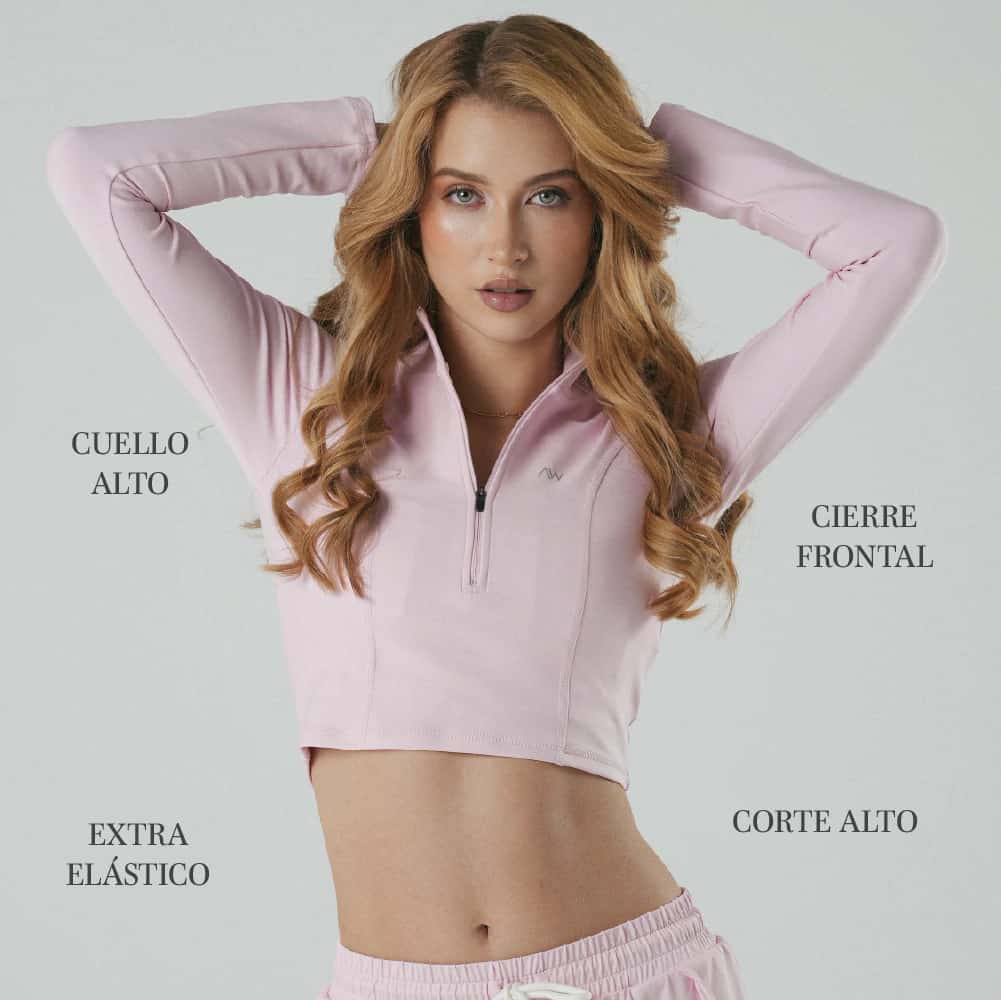 Crop Side Cuts Blush - miniatura 2