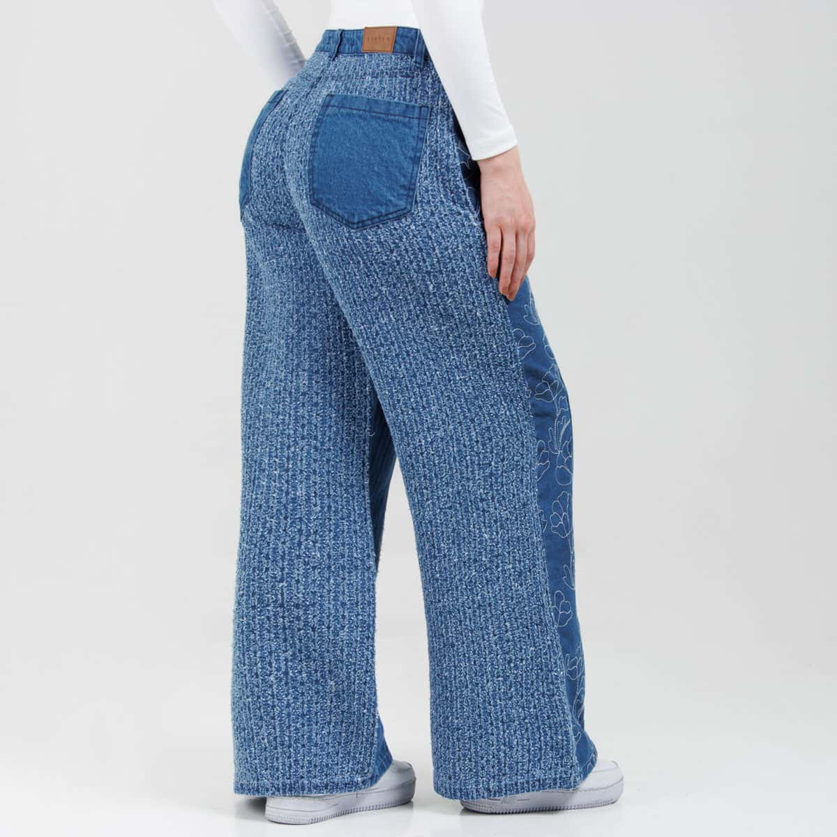 Jean Axspen Wide Leg Ax-3055 Rigido - miniatura 4