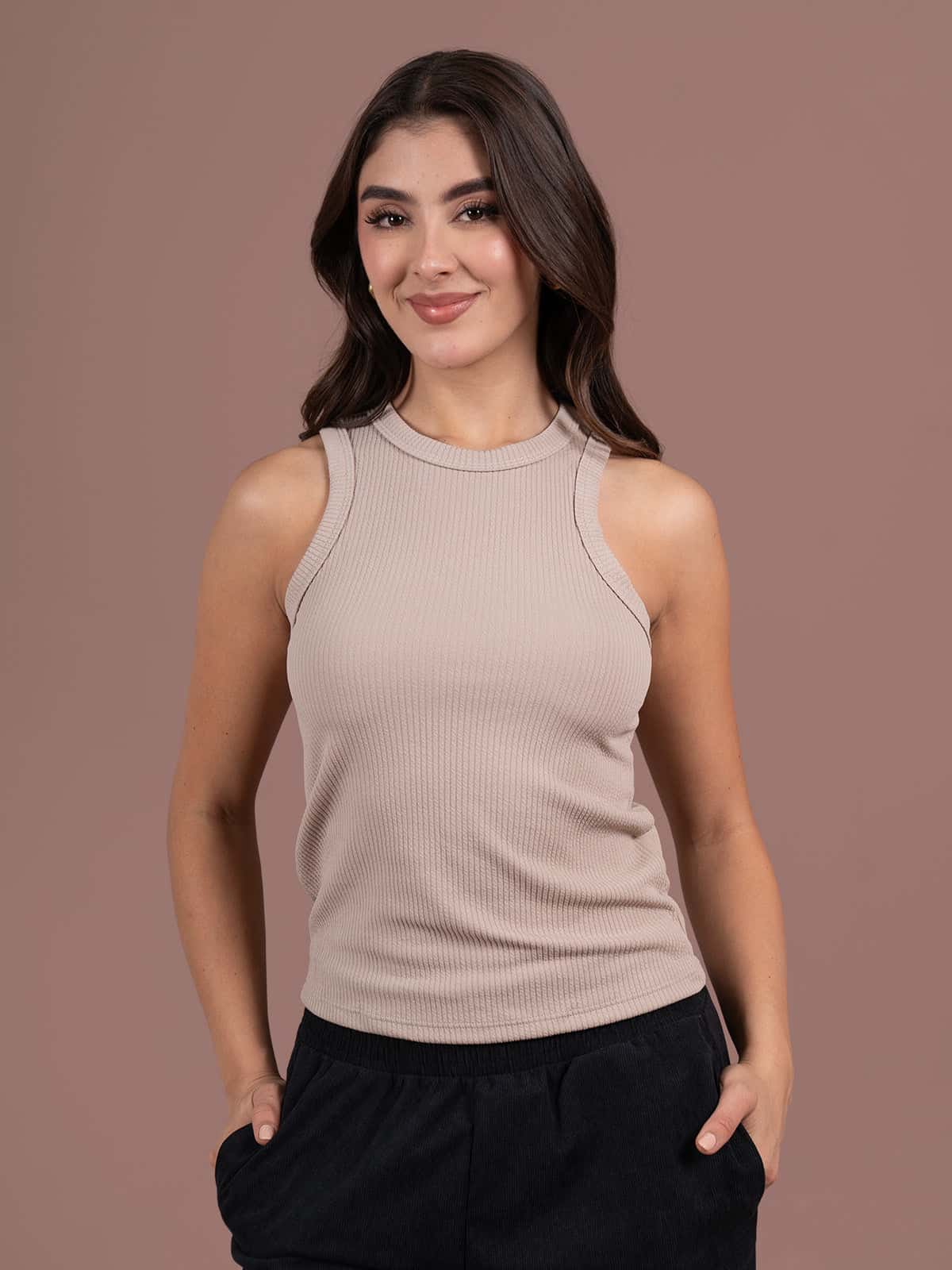 Blusa Milan Atenas Beige