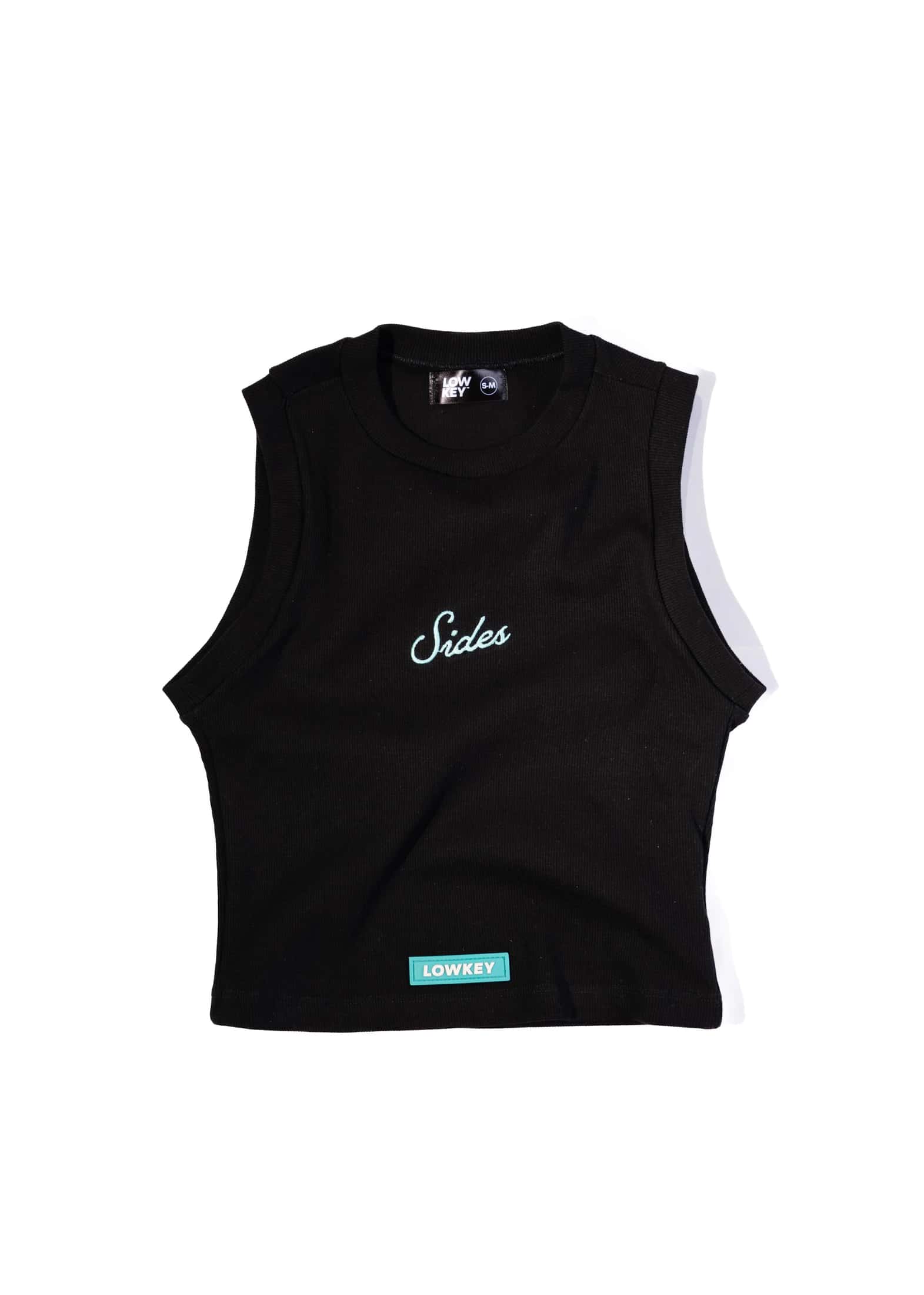 CROPTOP NEGRO - SIDES