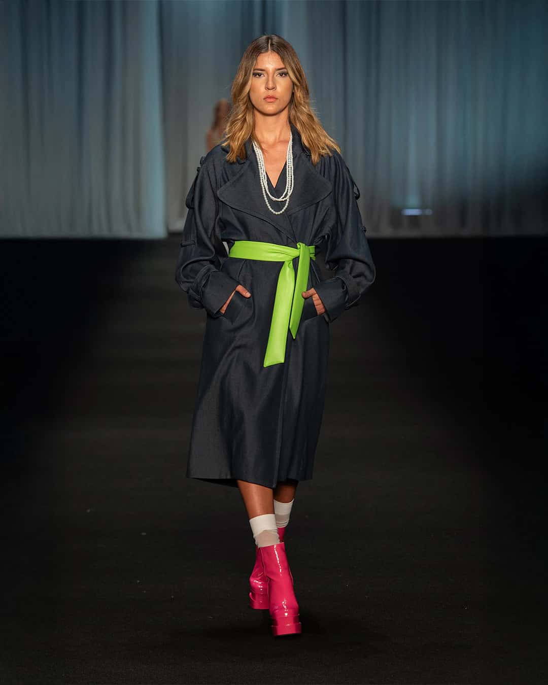 Gabardina jean