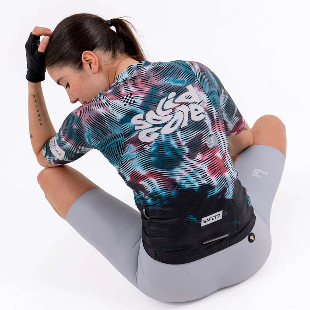 CAMISA CICLISMO MANGA CORTA SOLID CORE PARA MUJER - miniatura 3