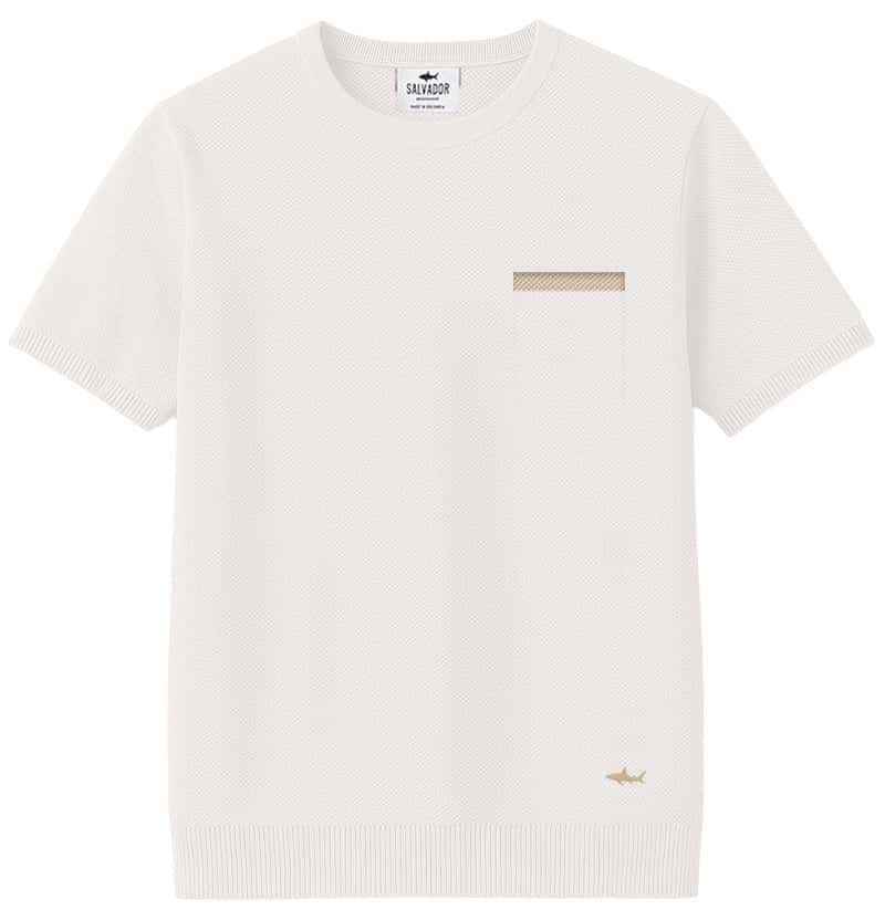 CAMISETA DE PUNTO BLANCA B ARENA