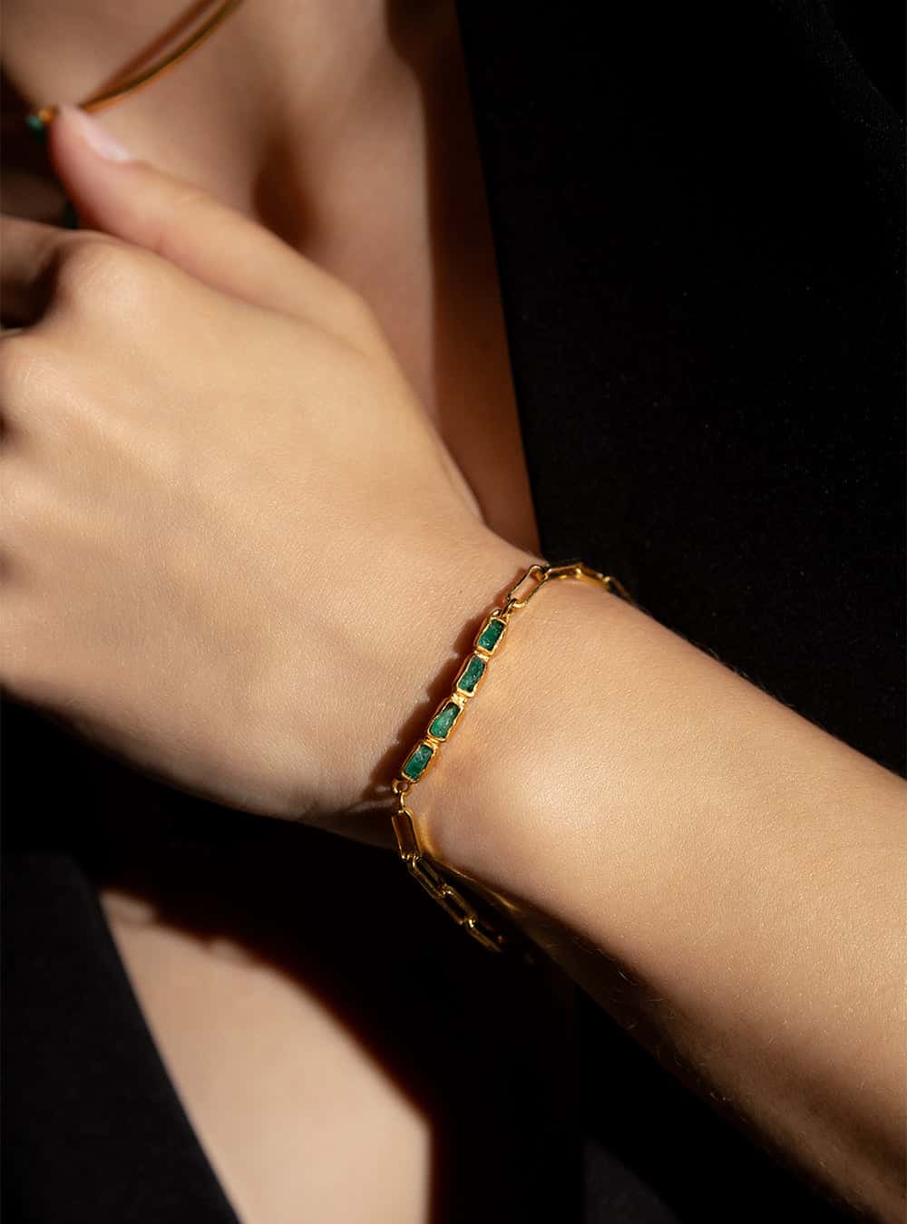 Umbra Emerald Bracelet