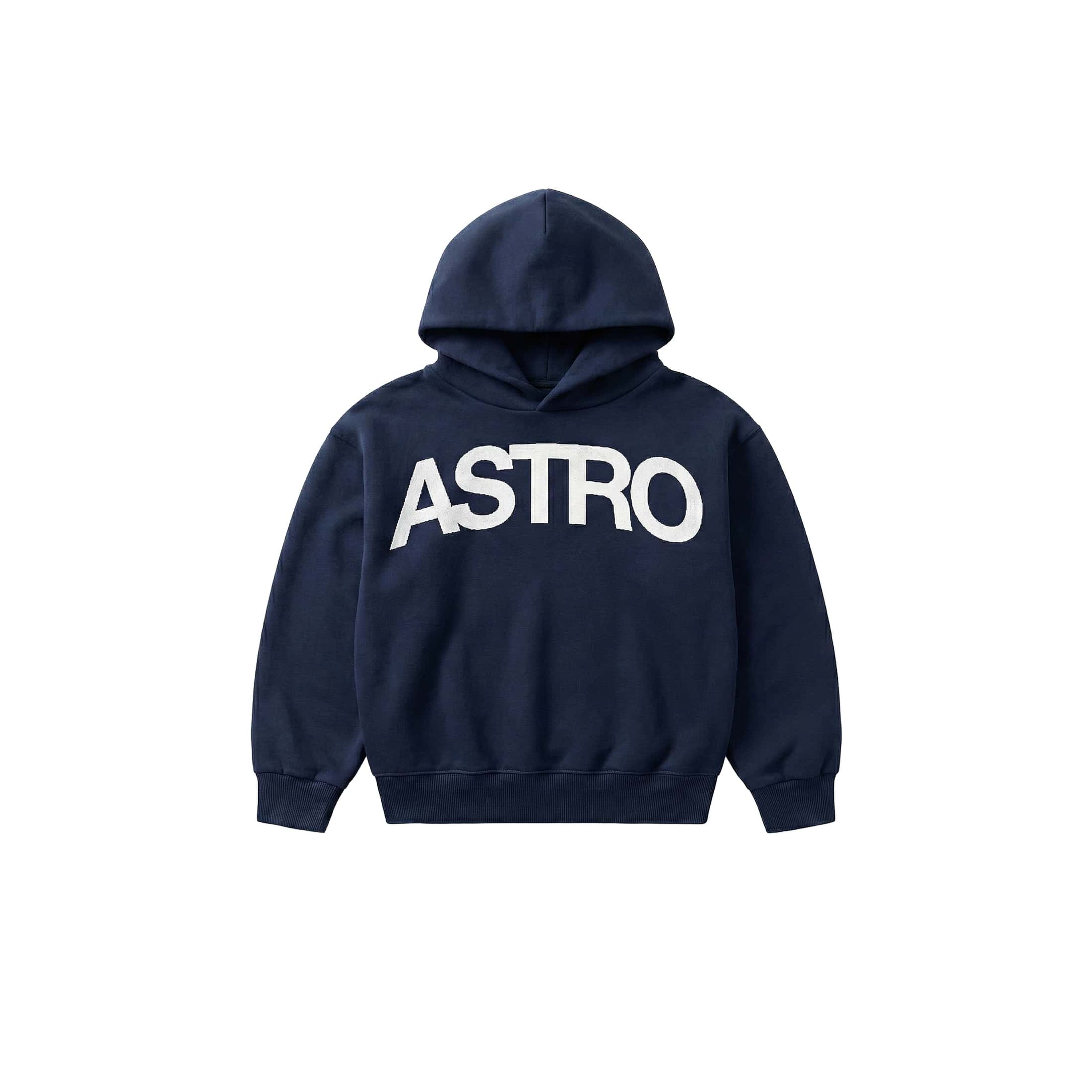 Basics V2 - Deep Navy Hoodie Boxy Fit