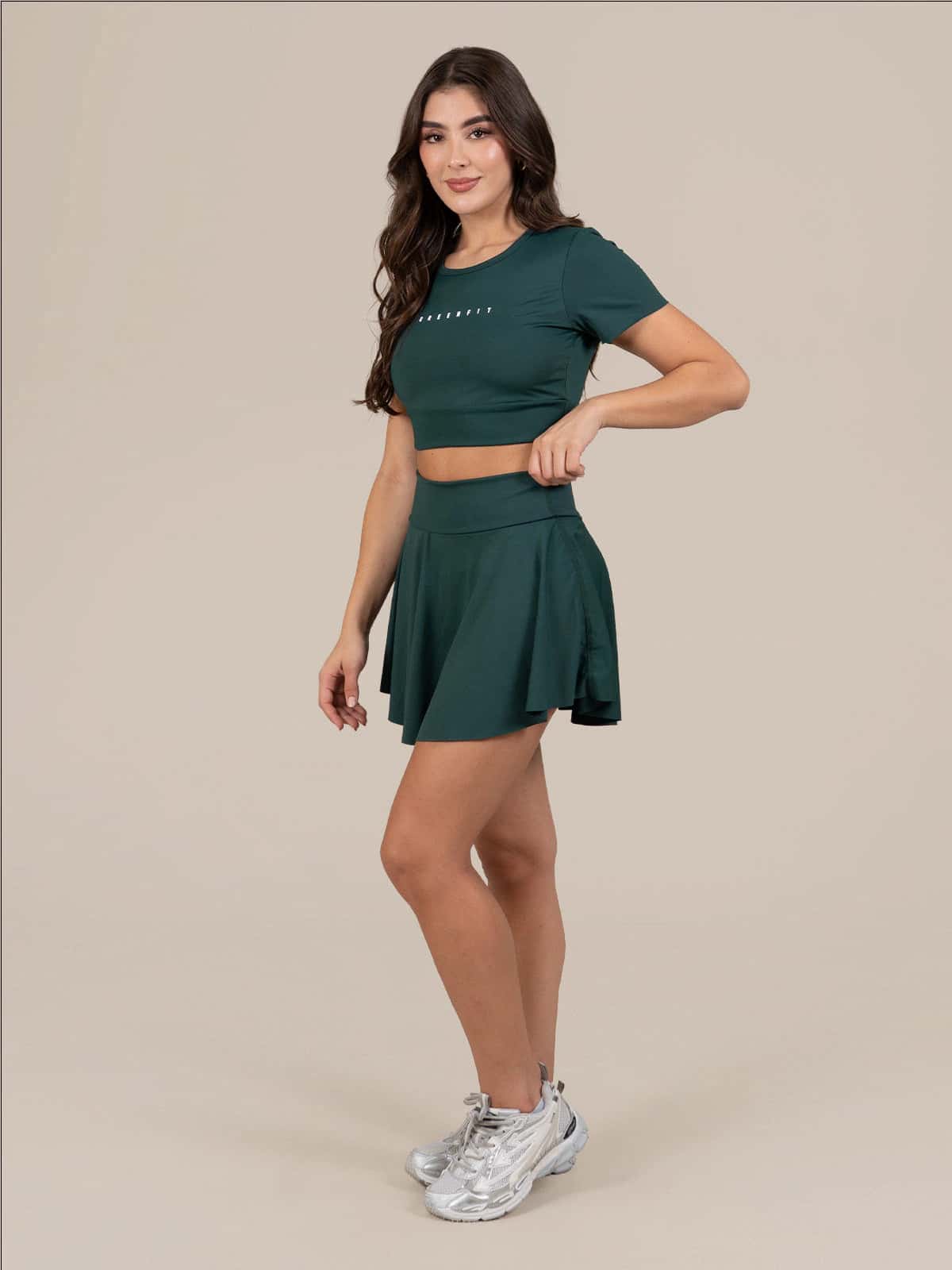 Vanity Faldashort Set Jade - miniatura 2