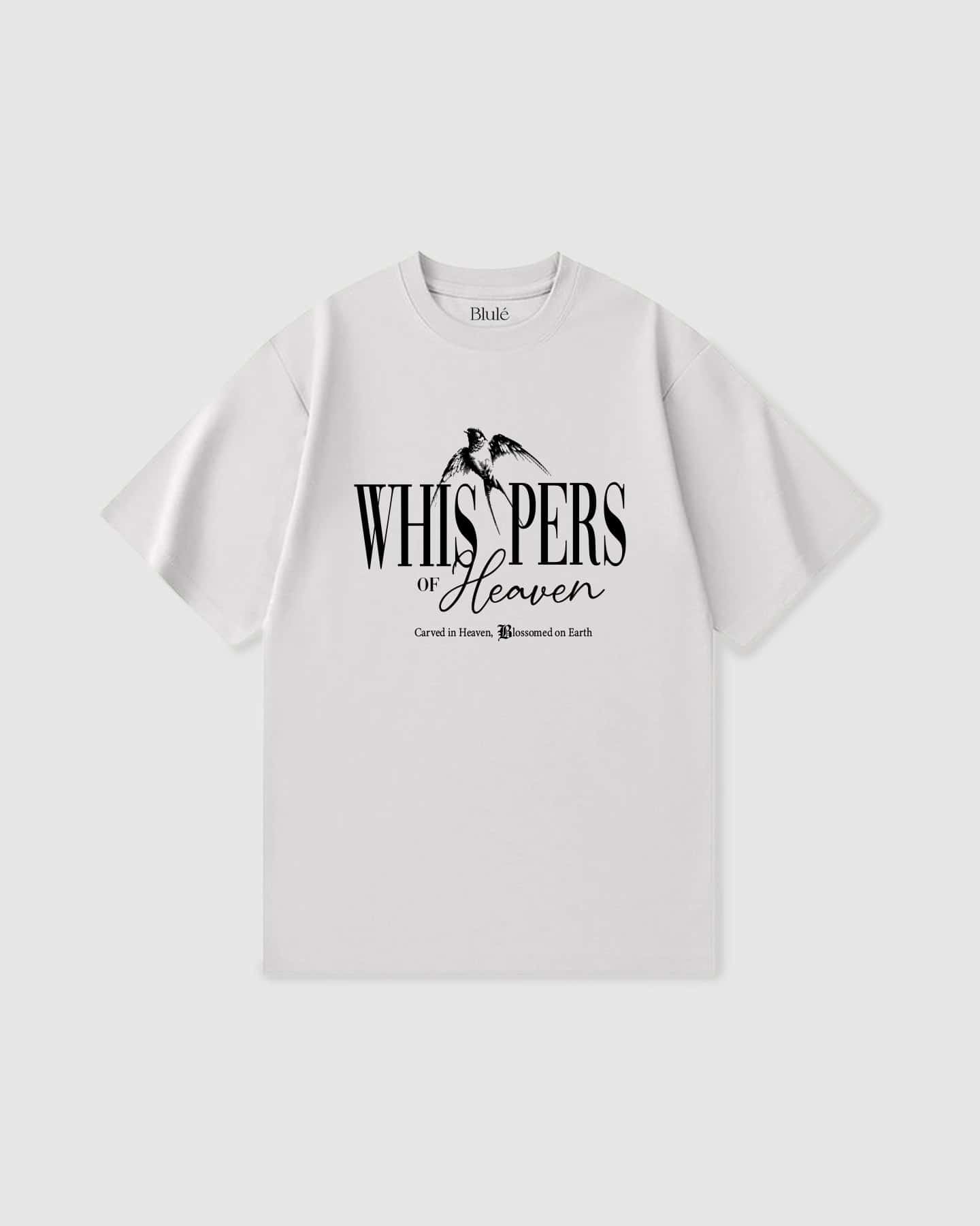 Oversized T Shirt Whispers White