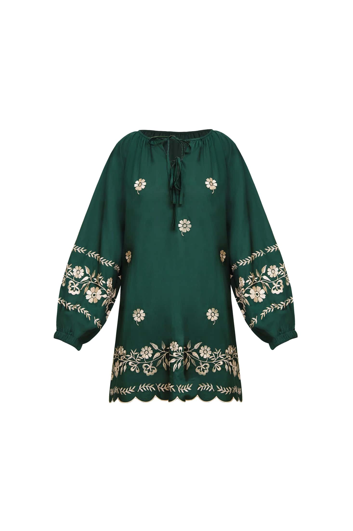 Vestido Forest Green