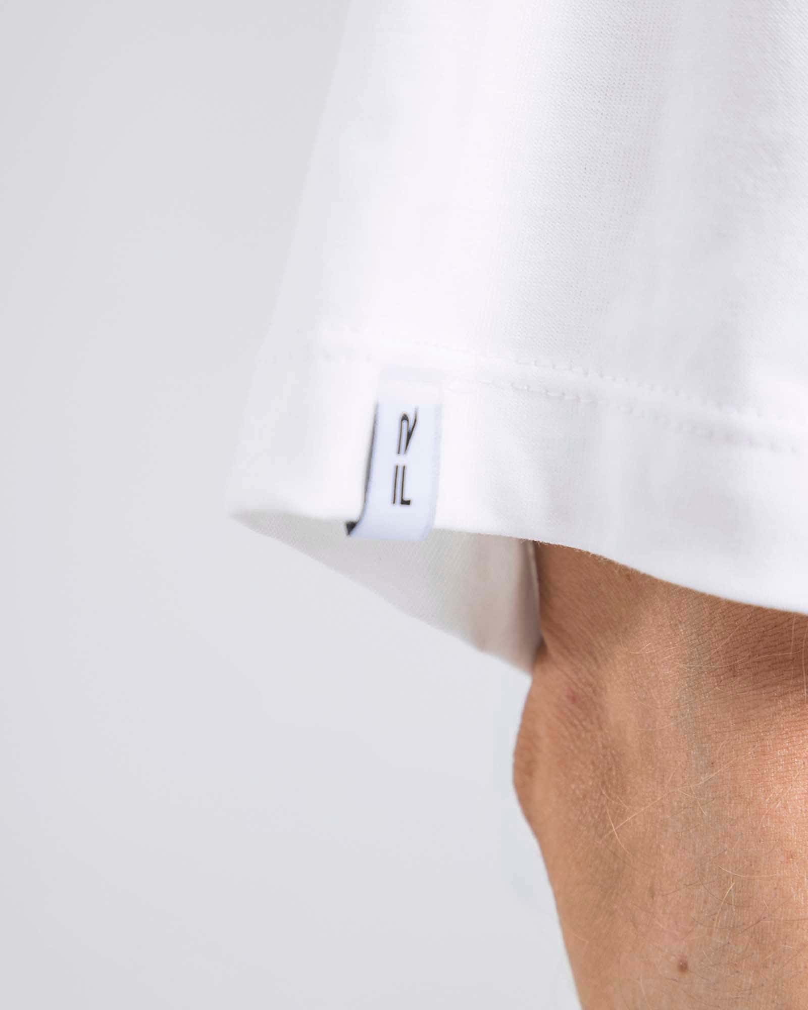 Camiseta oversize cool crema lumen FIBER - miniatura 7