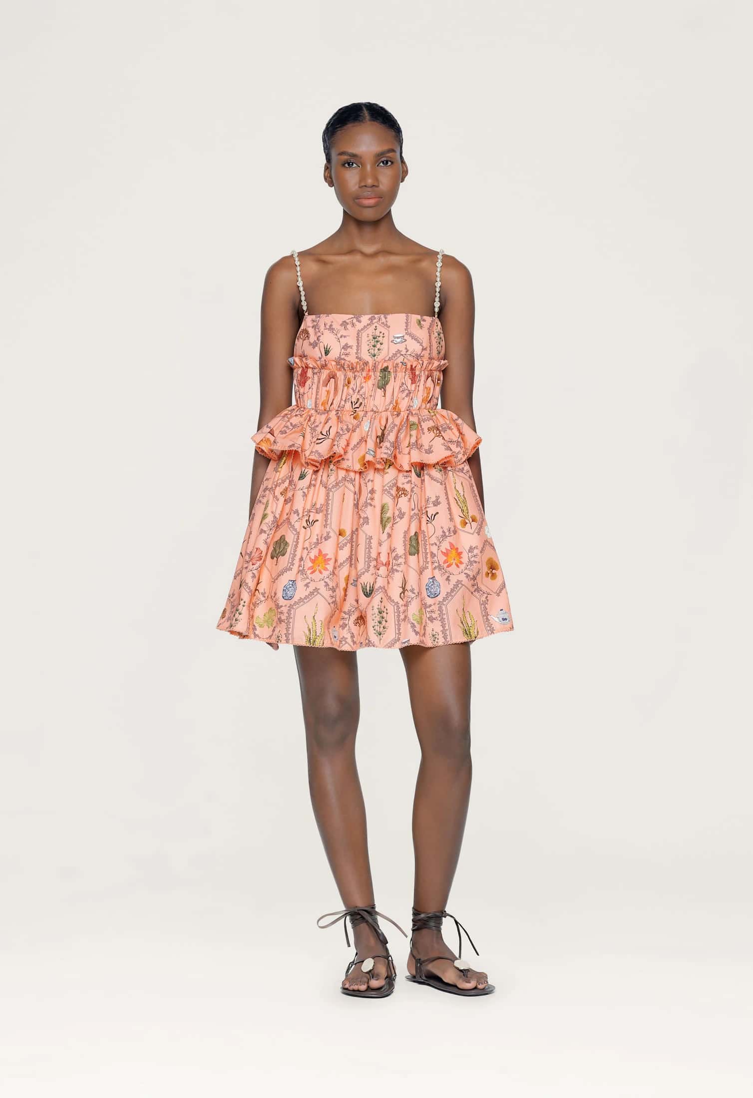Salvador Encaje Mini Dress
