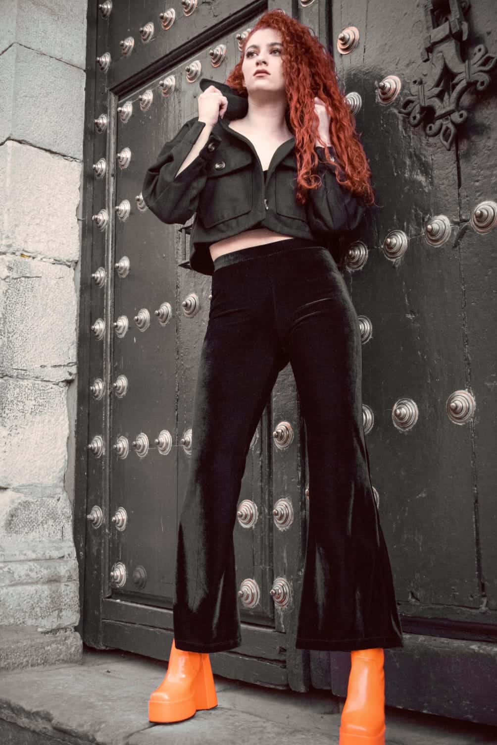 Pantalon Campana Velvet