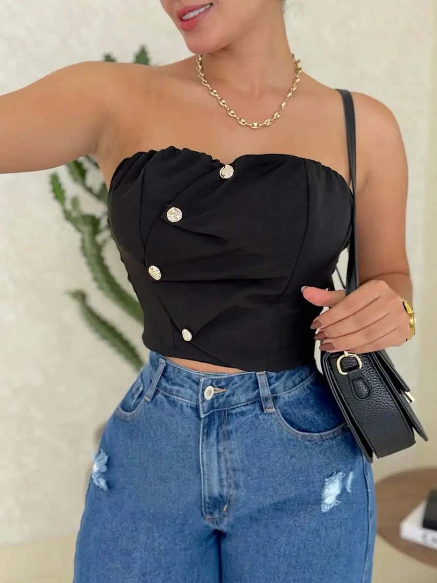Blusa marini (negro)
