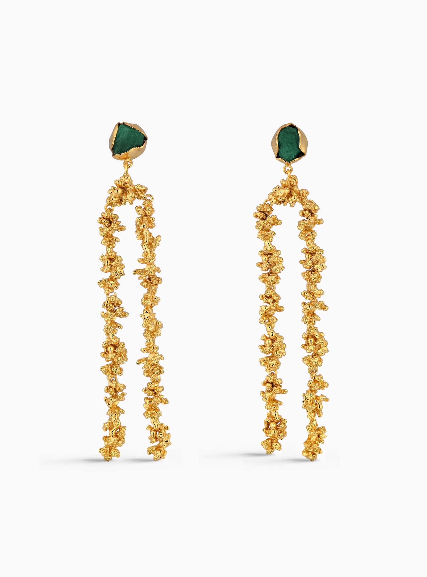 Aura Cascade Earrings