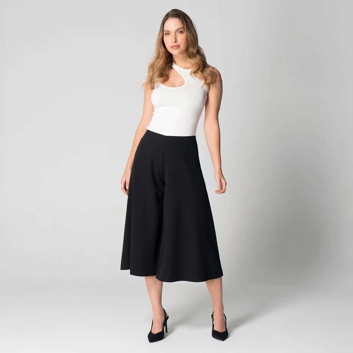 Pantalon Culotte Velo