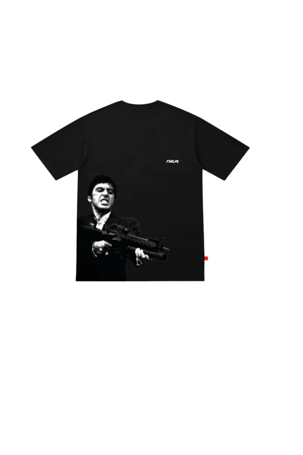CAMISETA OVERSIZE MASCULINO ICONO NEGRO NEA