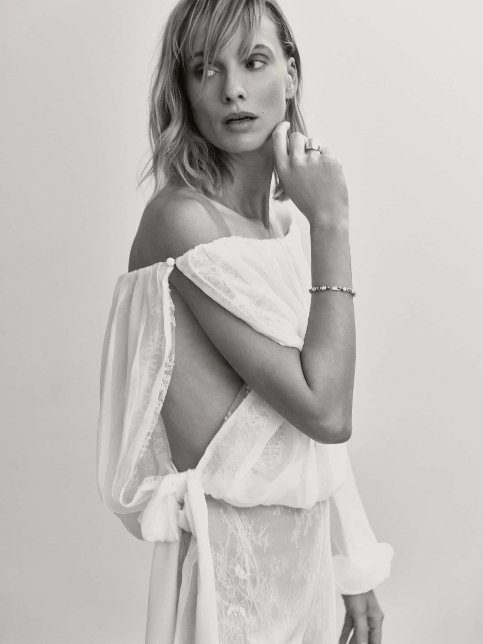 Aire White Blouse - miniatura 2