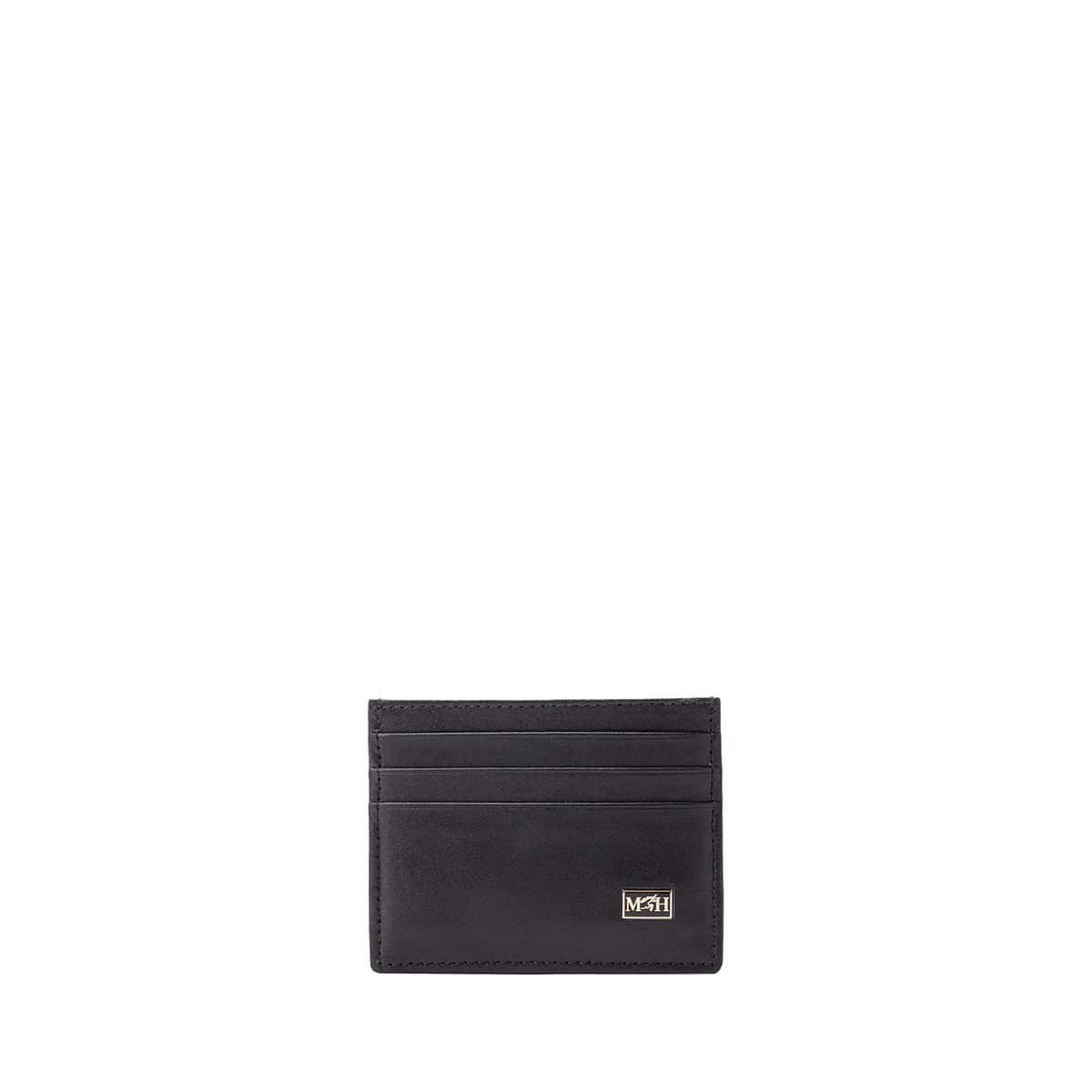 Tarjetero Plano 7 Tarjetas Negro Chili Esencial