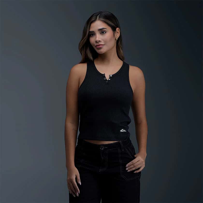Blusa Negra Mujer