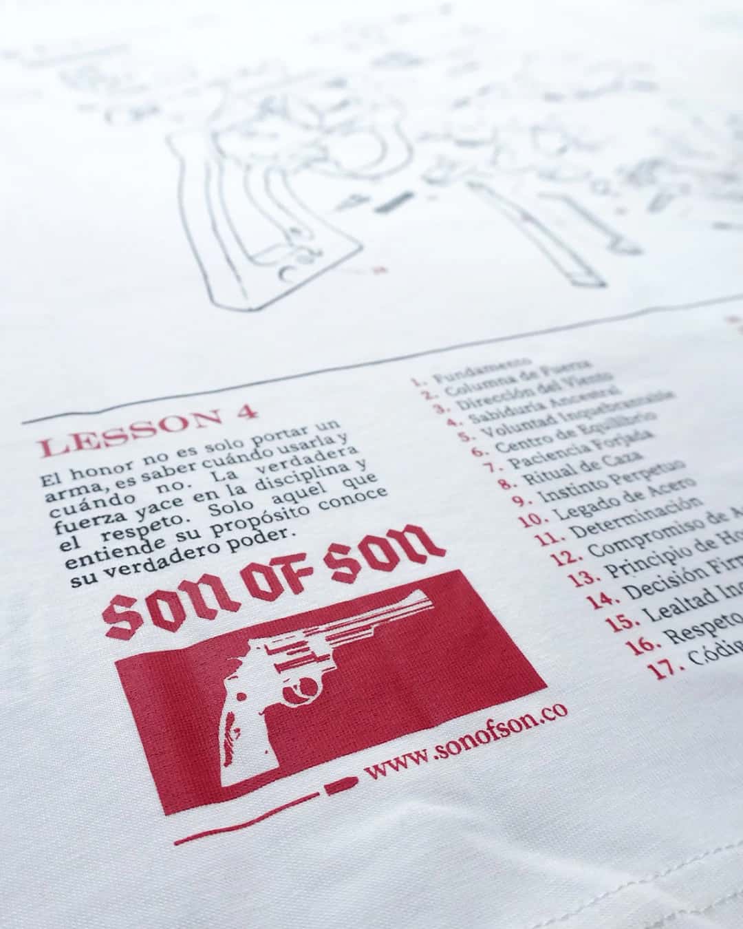 FIELD NOTES OVERSIZED T-SHIRT — WHITE - miniatura 5