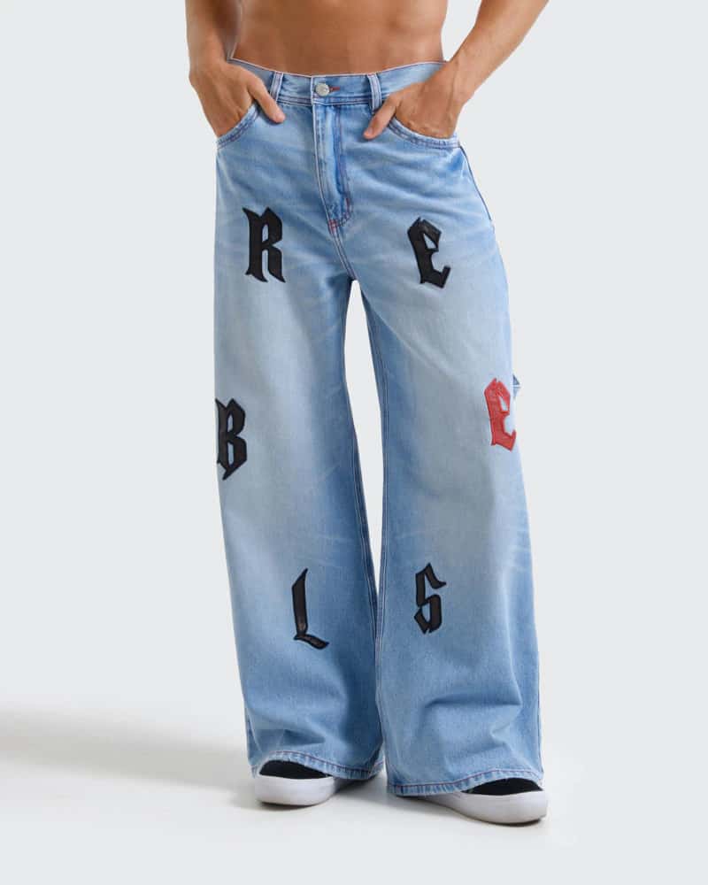 Jean Baggy Lavado rebels - miniatura 1