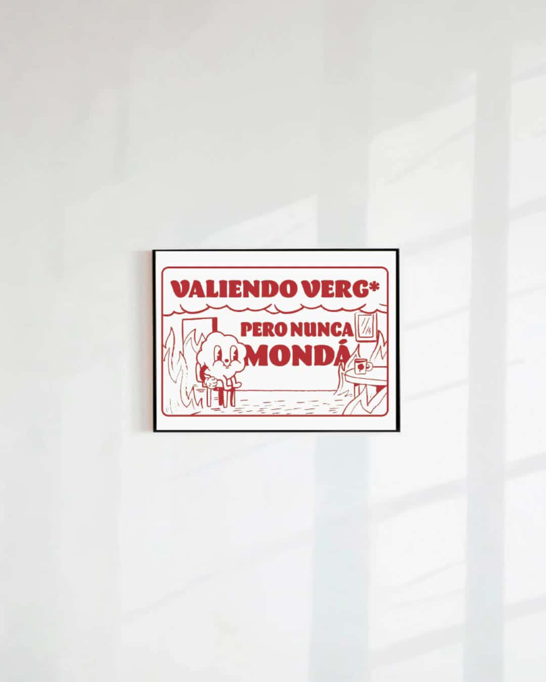 POSTAL VALIENDO VERG* PERO NUNCA MONDA (PAPEL 75GR)