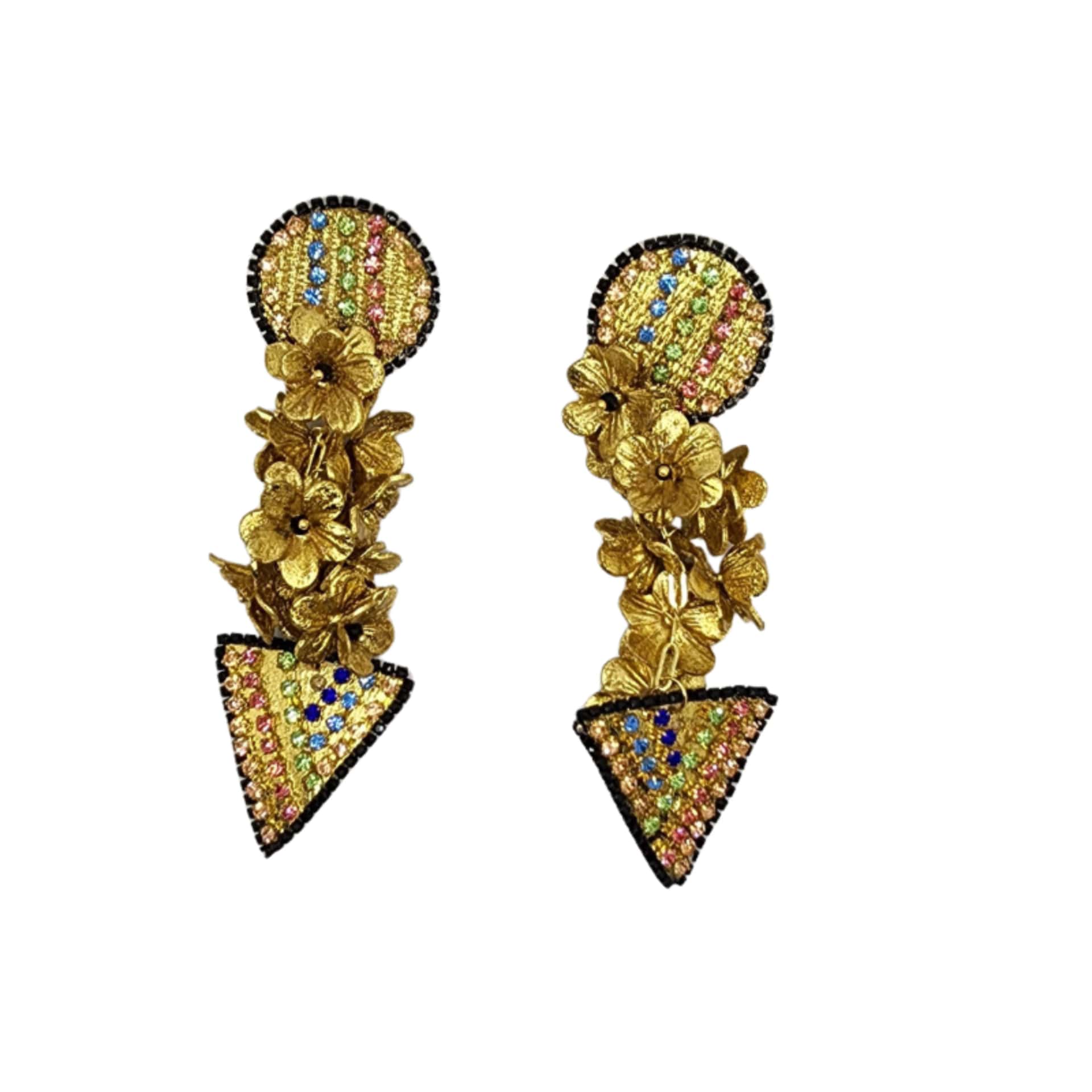 Flower Waterfall Gold