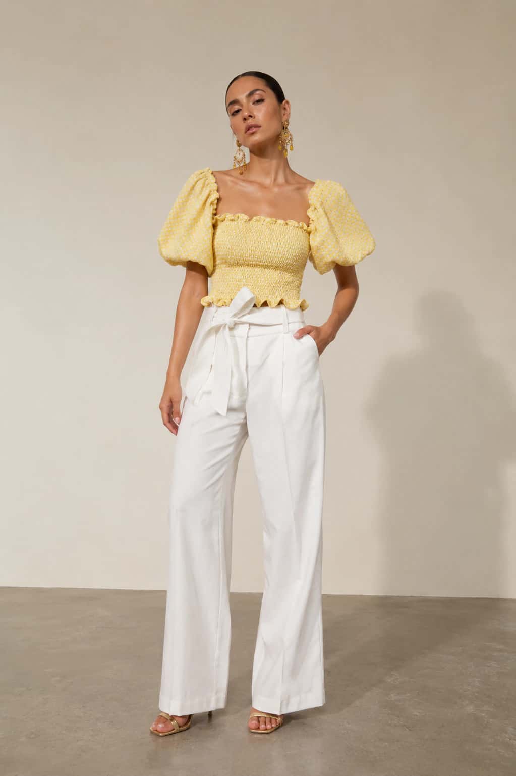 Blusa Baudo Amarillo - miniatura 2