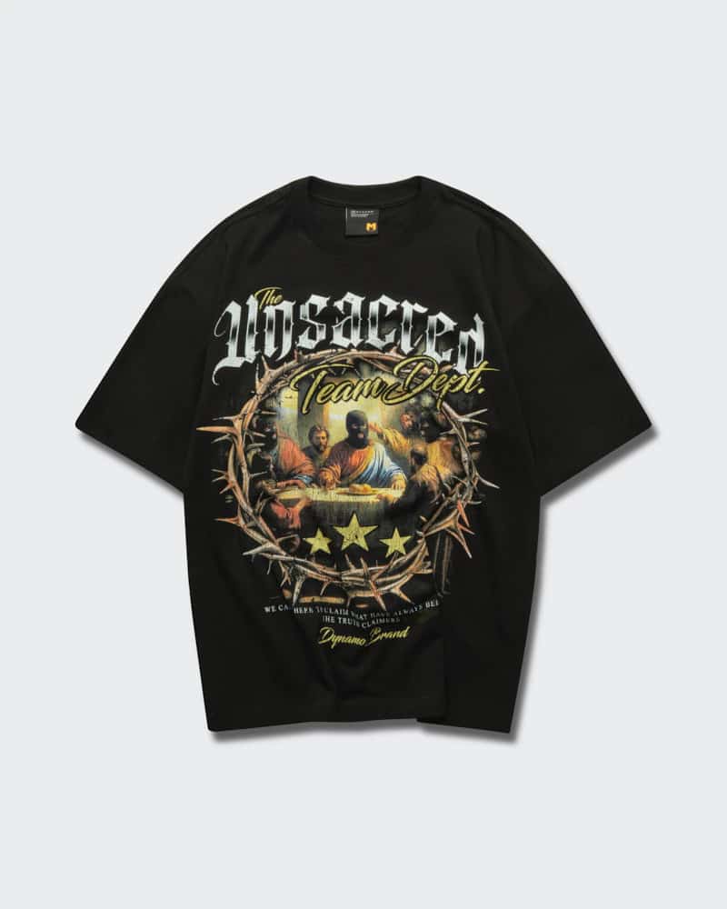 Camiseta Negra Oversize Victory Born - miniatura 3