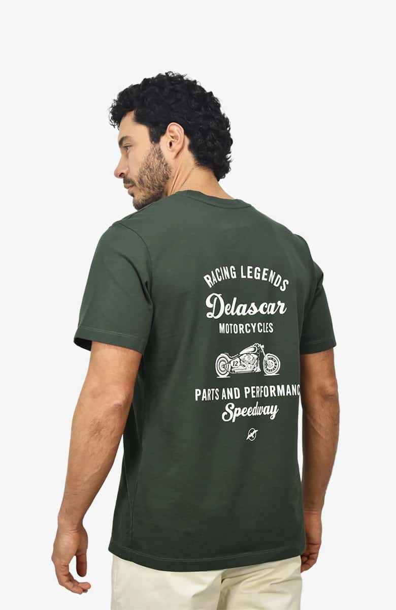 Camiseta Verde estampada de nuestra colección OVERDRIVE