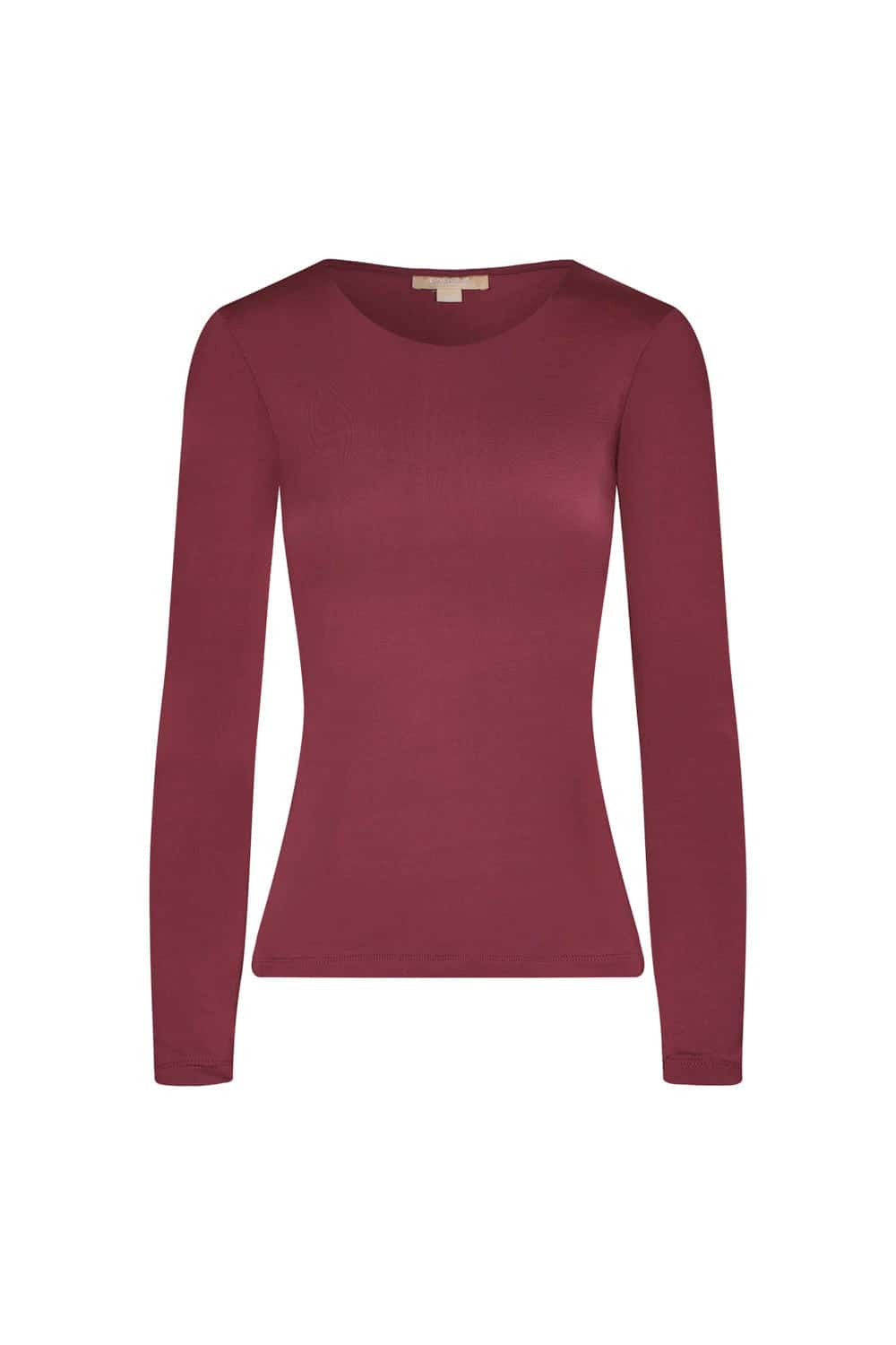Blusa hana vinotinto
