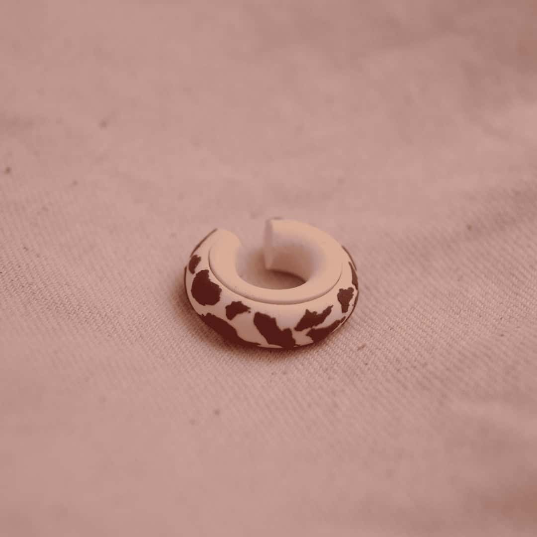 Earcuff XL Cow Print - miniatura 3