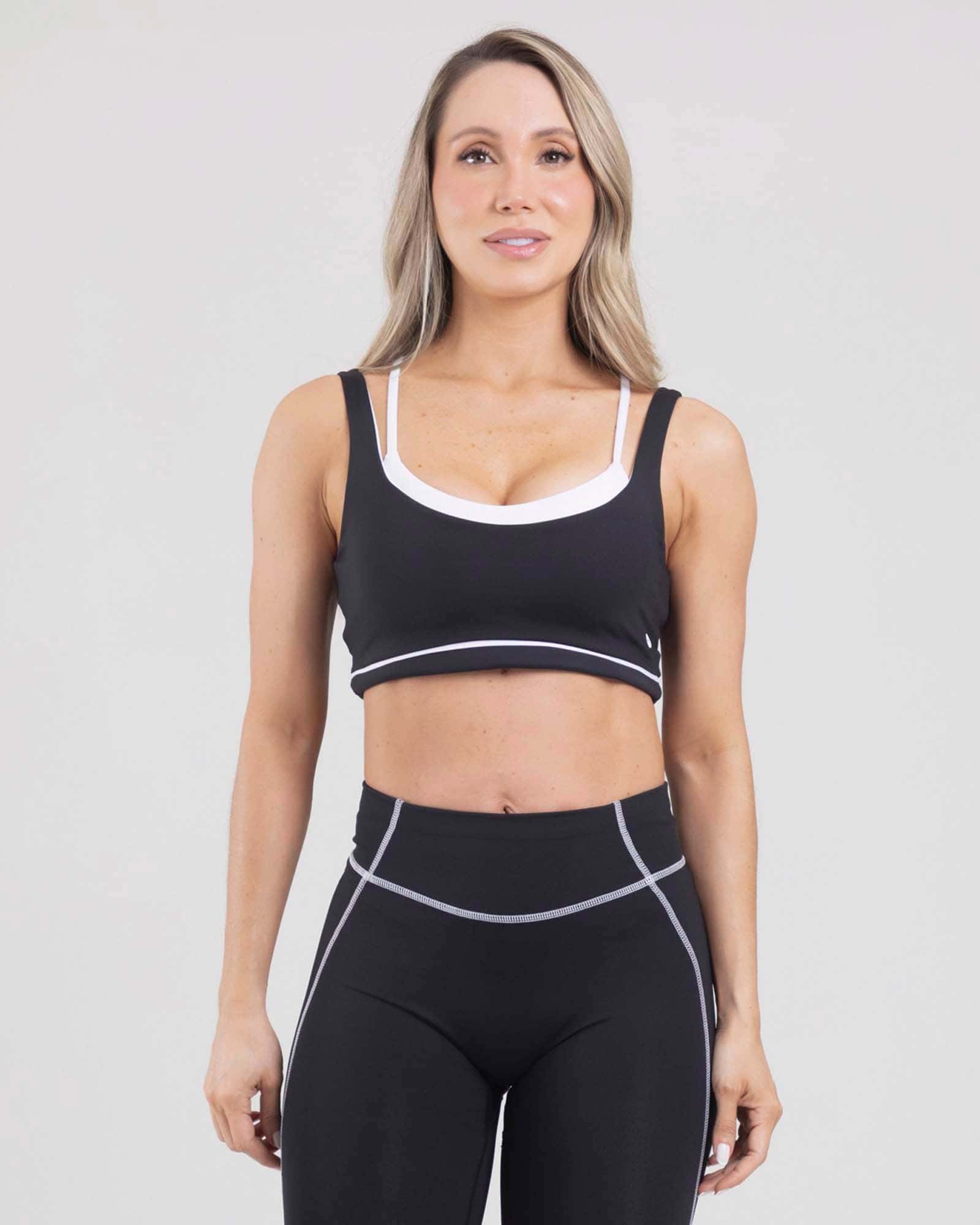 Top dual core negro dolce FIBER
