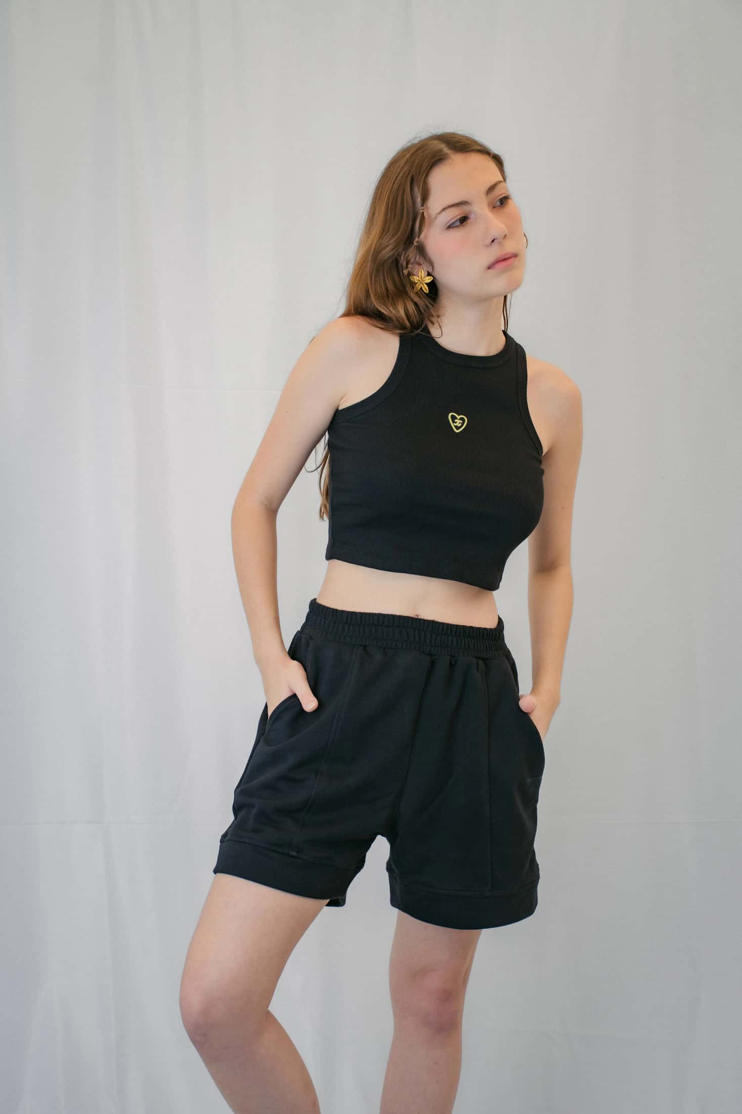 Tank Top Corazón Black - miniatura 3