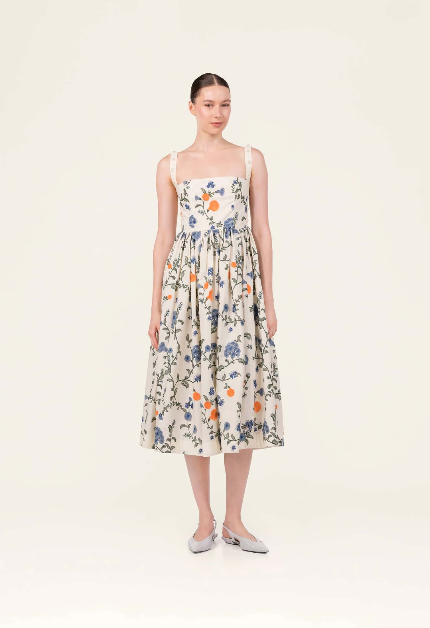 Mielero Midi Brisa  Midi Dress - miniatura 5