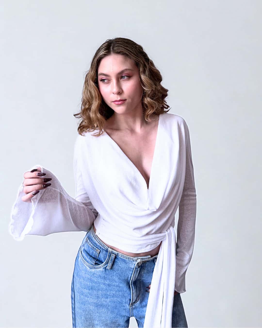 Top Ansa White - miniatura 2