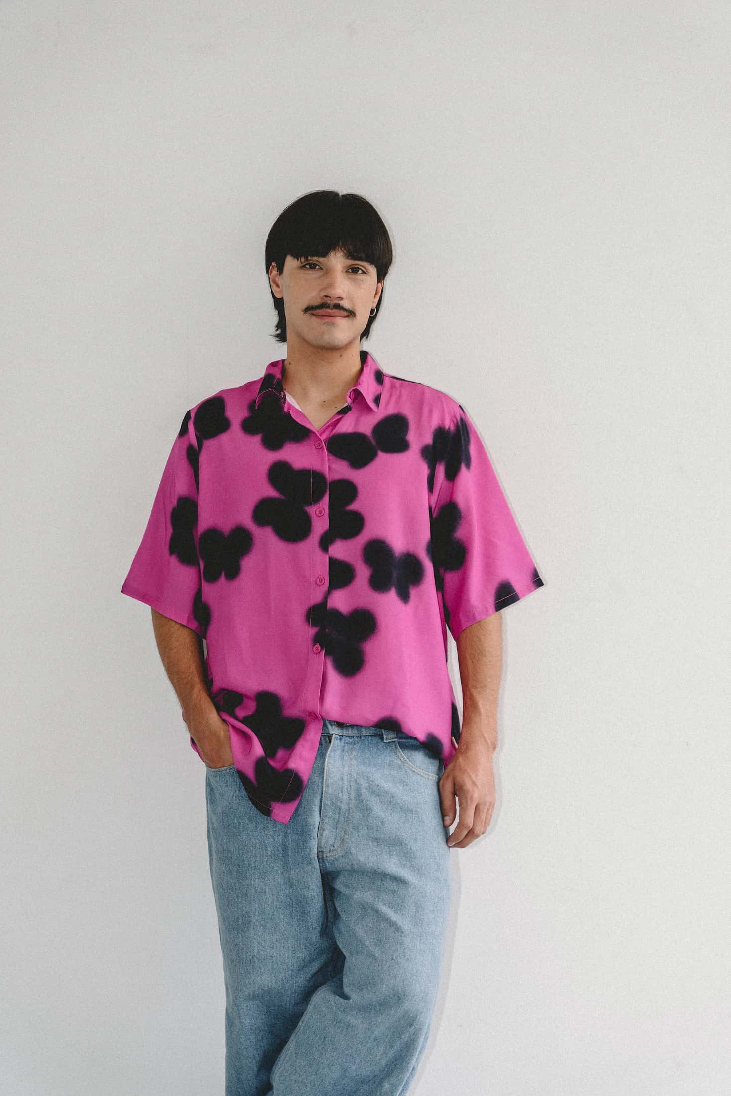 Camisa SOMBRAS rosa - UNISEX - miniatura 4