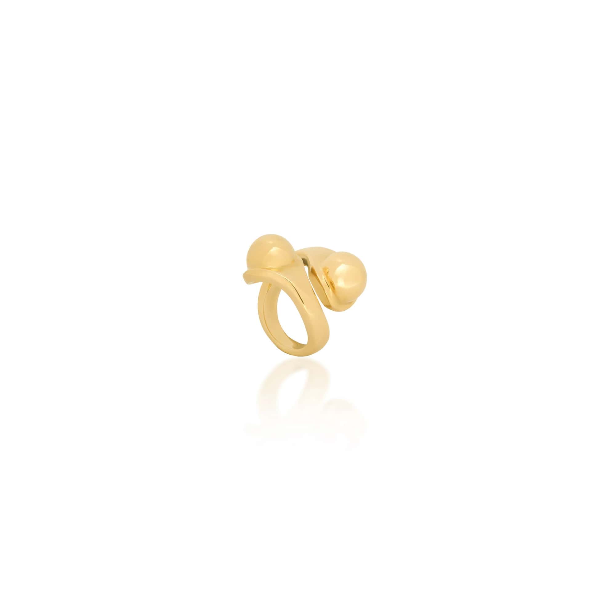 Anillo Esferas de Oro