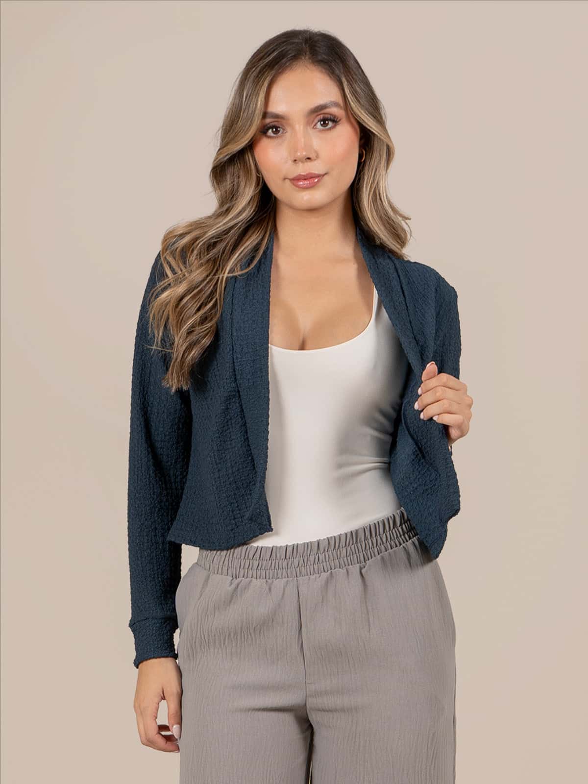 Chaqueta Star Leyva Petroleo - miniatura 1