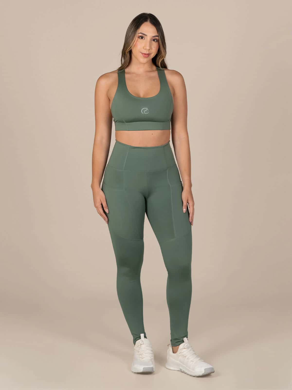varell leggins set verde - miniatura 1