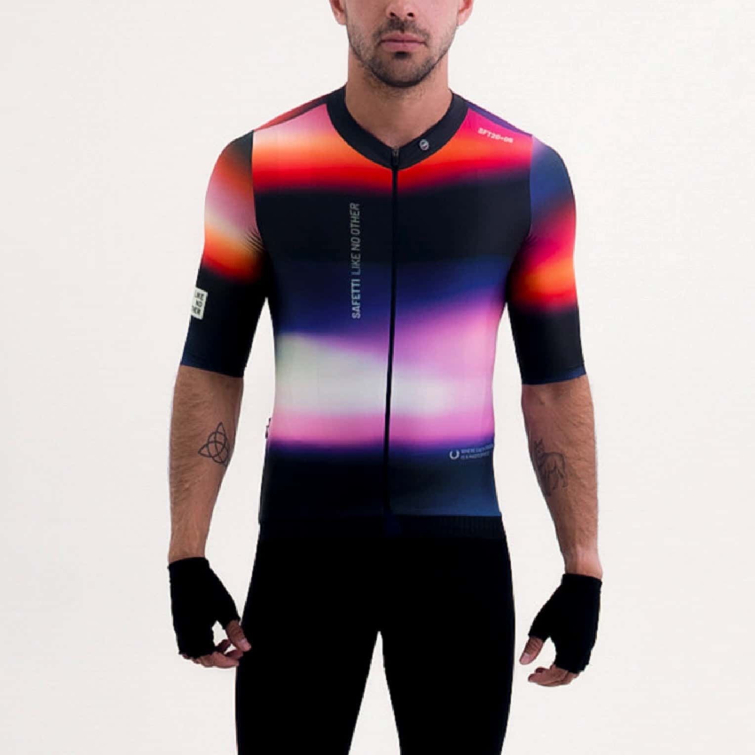 CAMISA CICLISMO MANGA CORTA ESPECTRO PARA HOMBRE - miniatura 4