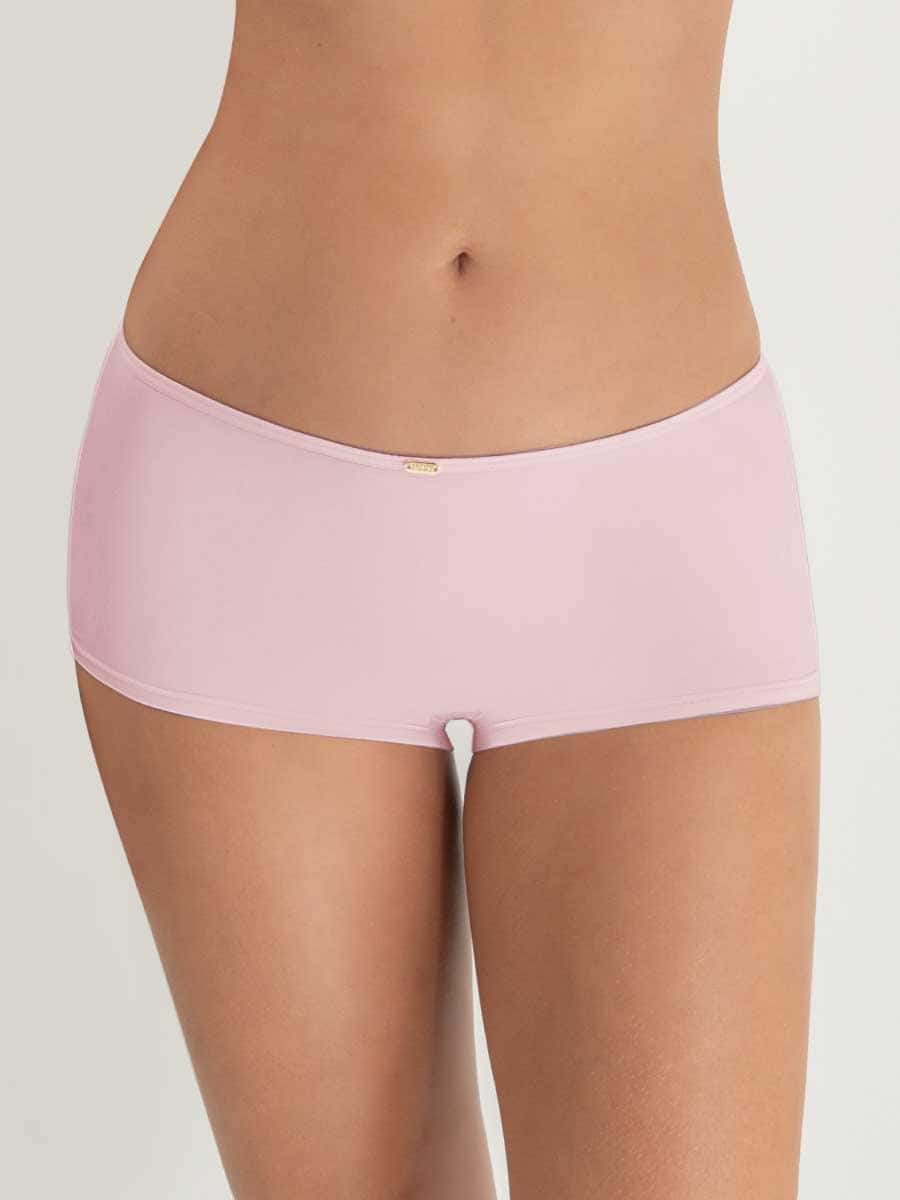 Bóxer Básico Para Mujer Rosa