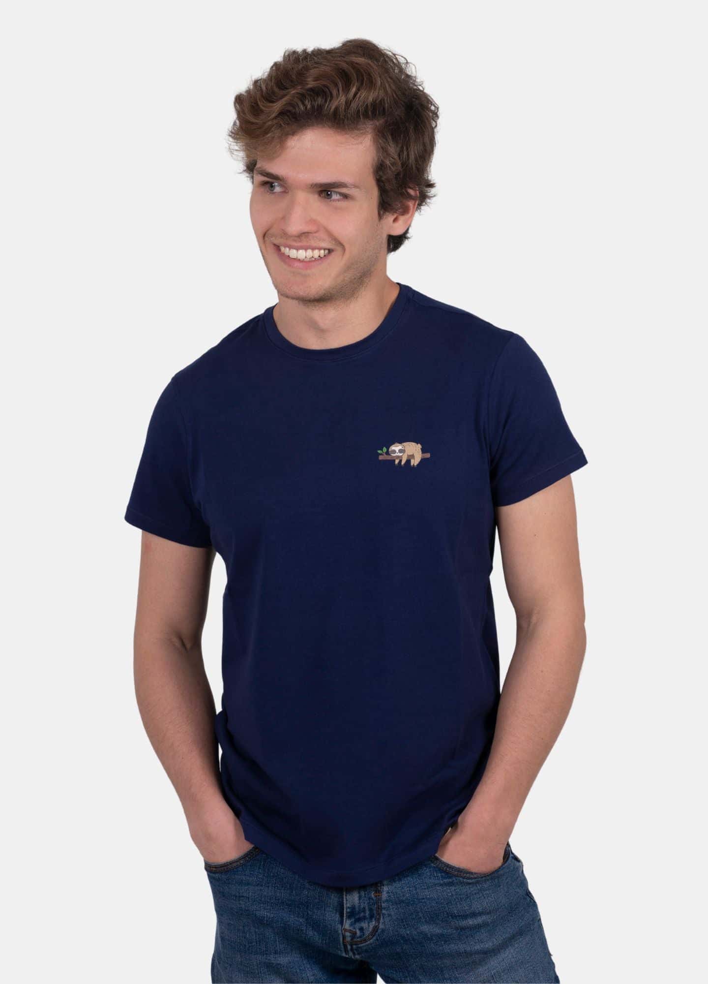 Basic Ciampino Camiseta Regular – Azul
