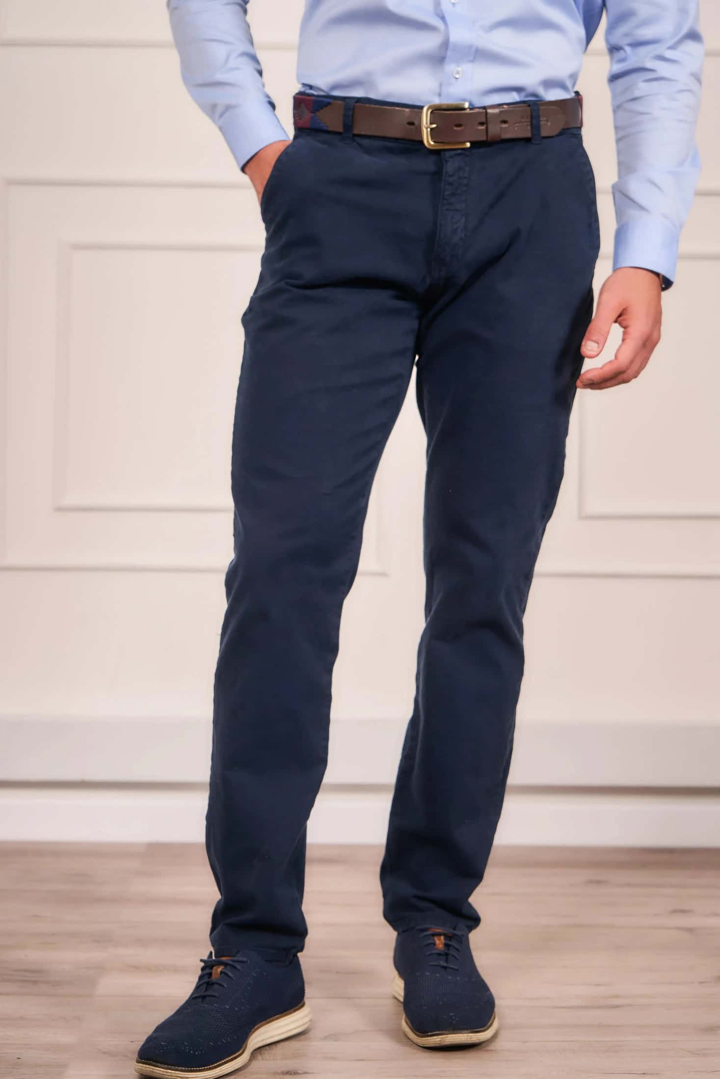 Pantalón Chino Azul Oscuro